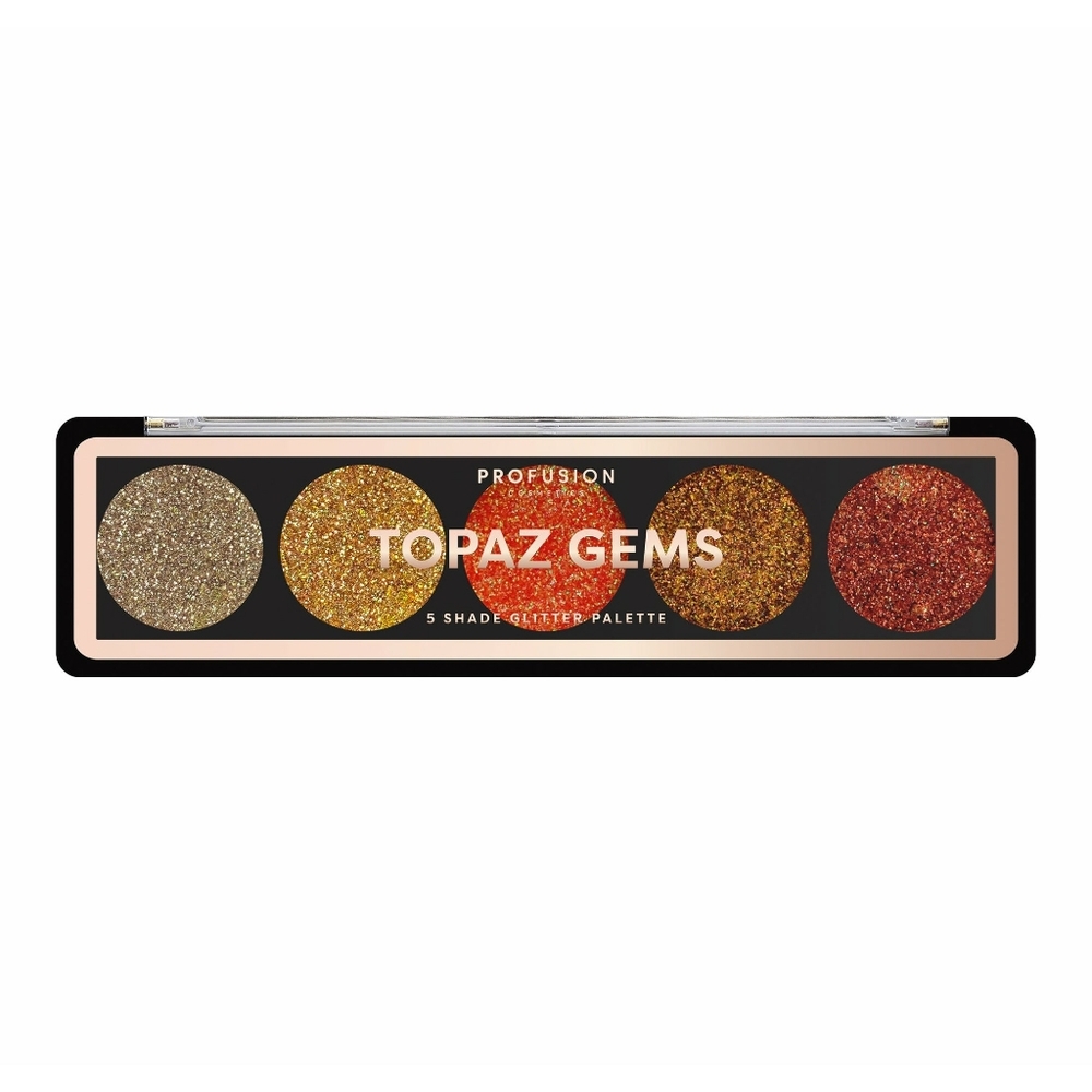 Profusion Topaz Gems Shadow Glitter Palette You're A Gem